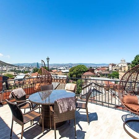 3Br Apt W Huge Terrace & Magnificent Views ティビリシ エクステリア 写真